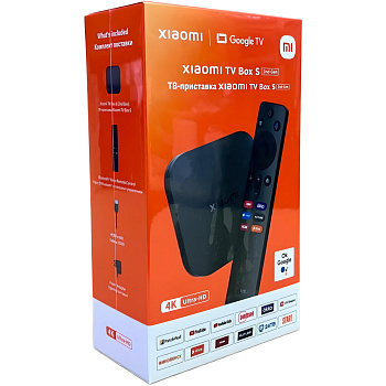 Медиаплеер Xiaomi Mi TV Box S 2nd Gen 4K, (MDZ-28-AA) RU-версия