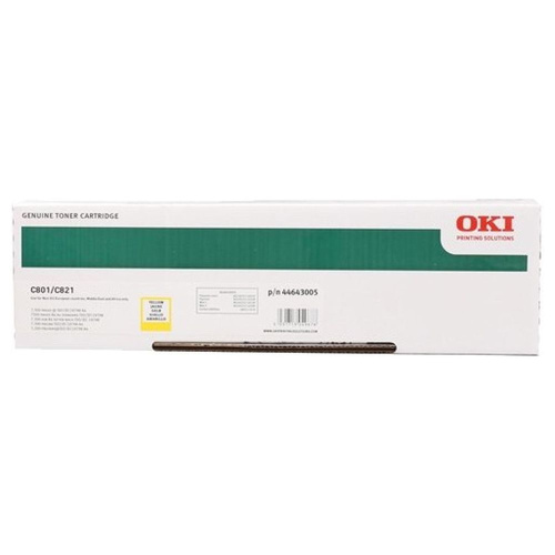 Картридж OKI 44643005/44643001 желтый