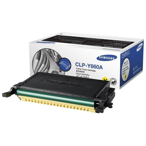 Картридж Samsung CLP-Y660A