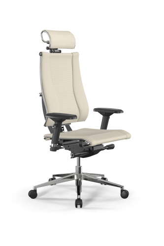 Кресло компьютерное МЕТТА Y 4DF B2-17D - Infinity, молочный, z509232500