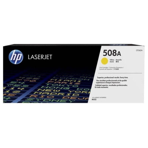 Картридж HP CF362A (508A) желтый