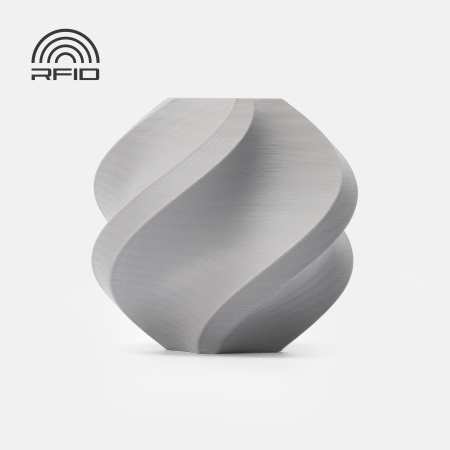 Филамент Bambu Lab PETG HF 1кг, RFID (с катушкой) Gray (33101)