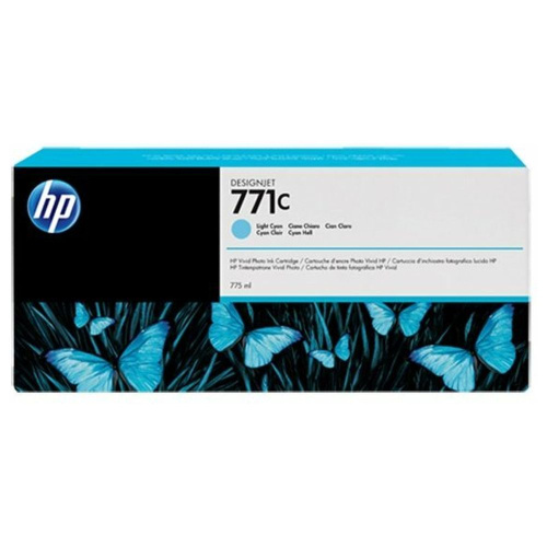 Картридж HP B6Y12A (771c) светло-голубой