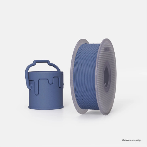 Филамент Bambu Lab PLA-CF 1кг, RFID (с катушкой) Jeans Blue (14600)
