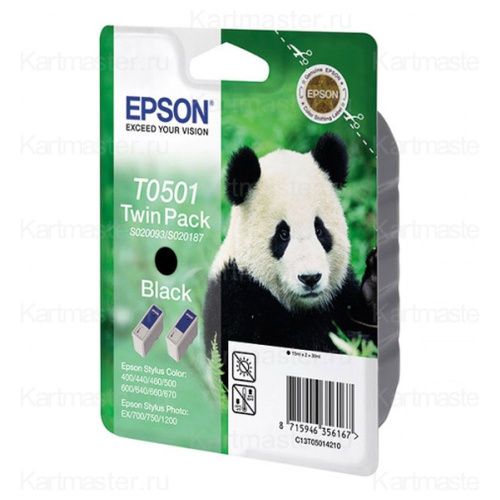 Набор картриджей Epson C13T05014210 (T0501) Multi Pack