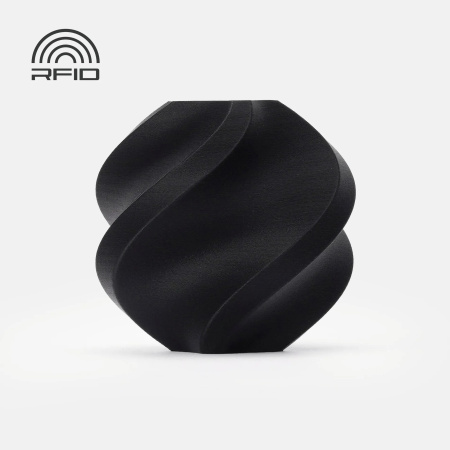 Филамент Bambu Lab PLA-CF 1кг, RFID (без катушки) Black (14100)