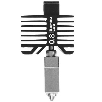 Хотенд с соплом 0,8 мм из закаленной стали Bambu Lab для P1S, X1C, FAH003-N-1