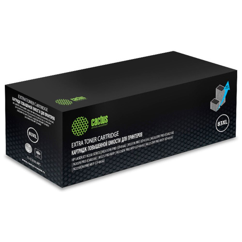 Картридж Cactus CF283XL (CS-CF283XL-MPS)  83X увеличенной емкости для HP