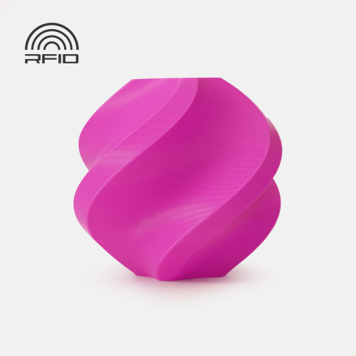 Филамент Bambu Lab PLA Basic 1кг, RFID (с катушкой) Magenta (10202)