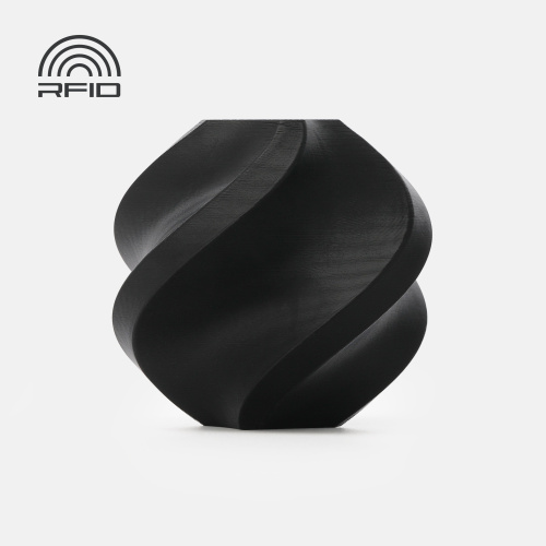 Филамент Bambu Lab PETG HF 1кг, RFID (с катушкой) Black (33102)