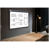 Экран Cactus 299x168см Wallscreen, 135", 16:9 настенно-потолочный, рулонный, серый CS-PSW-168X299-SG