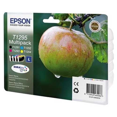 Набор картриджей Epson C13T12954010 (T1295) Multi Pack, 4 шт/уп