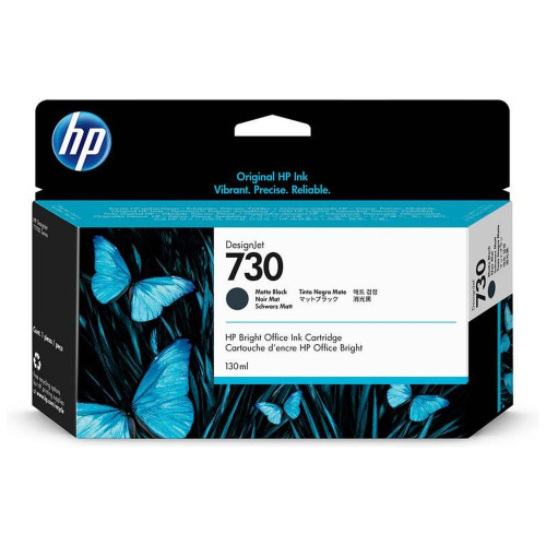 Картридж HP P2V71A (730) черный матовый