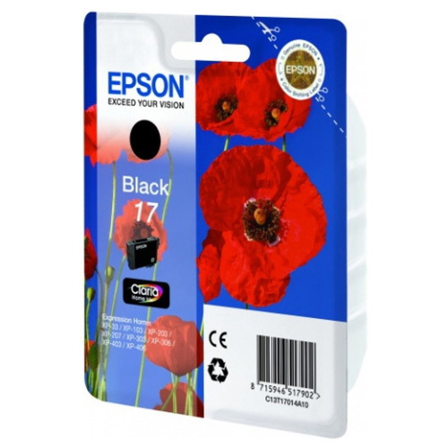 Картридж Epson T17014A (T1701, C13T17014A10) черный