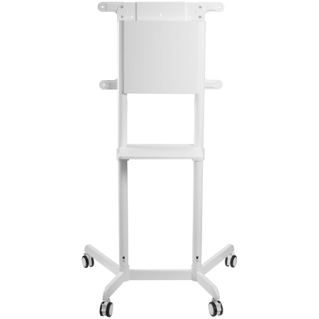 Стойка для телевизора напольная Cactus 37"-70", на колесах, до 70кг, белая, CS-ST1146WT