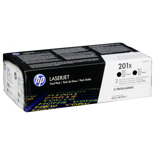 Картридж HP CF400XD (201X) 2в1 черный