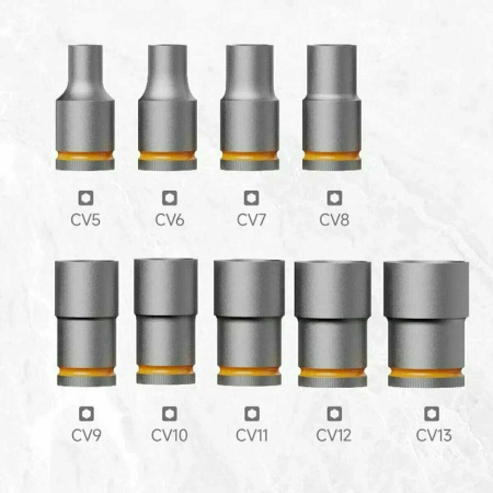 Набор инструментов с насадками DUKA Atuman RS-2 Ratchet Screwdriver Set (39 предметов)
