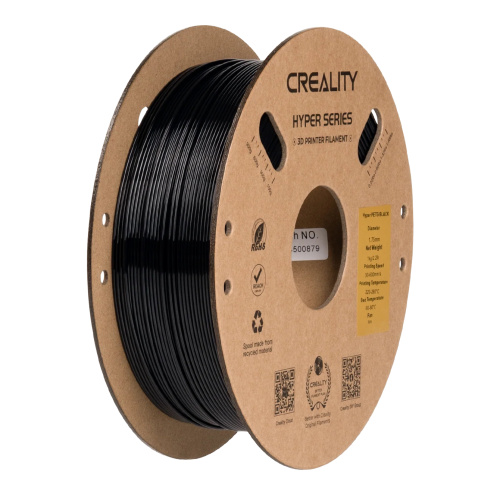 Филамент Creality Hyper PETG 1кг, 1.75мм Black