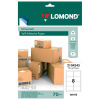 Бумага самоклеящаяся Lomond A4, 08 делений (99х67,75), 70 г/м2, 50 листов 2104245 с закругл. краями