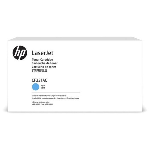 Картридж HP CF321AC (653A) голубой