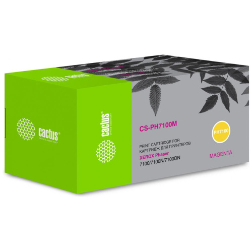 Картридж Cactus 106R02607 (CS-PH7100M) пурпурный для Xerox