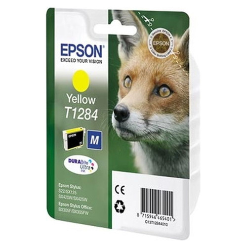 Картридж Epson C13T12844010 (T1284) желтый