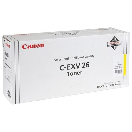Картридж Canon C-EXV26Y (1657B006)
