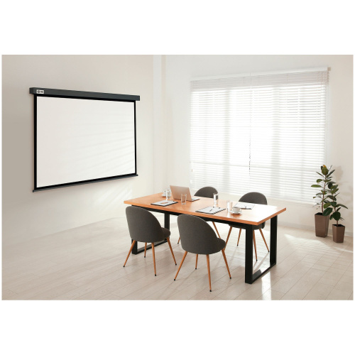 Экран Cactus 221x124.5см Wallscreen, 100", 16:9 настенно-потолочный, рулонн, серый CS-PSW-124X221-SG