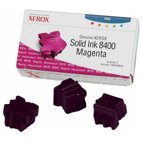Твердые чернила Xerox 108R00606 пурпурный 3 шт/уп