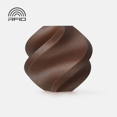 Филамент Bambu Lab PLA Galaxy 1кг, RFID (с катушкой) Brown (13203)