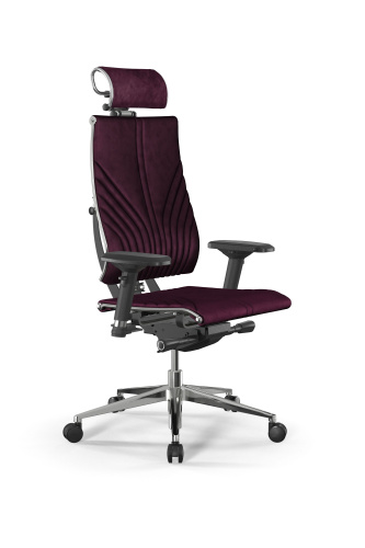 Кресло компьютерное МЕТТА Y 4DF B2-12D - GoyaLE, фиолетовый, z252343195
