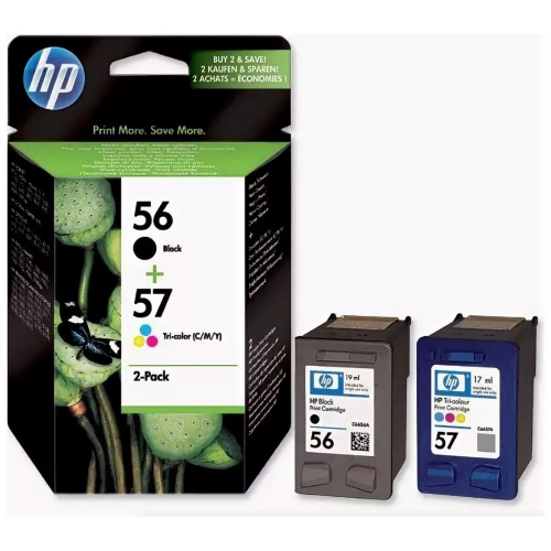 Картридж HP SA342AE (HP 56+57) черный/цветной