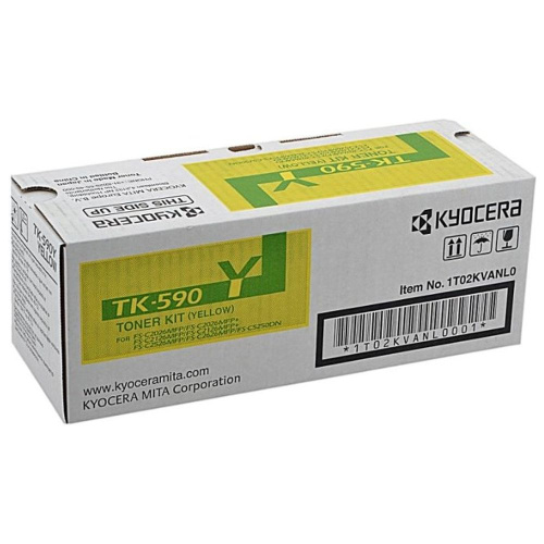Картридж Kyocera TK-590Y желтый