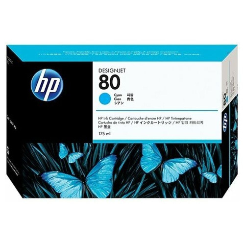 Картридж HP C4872A (80) голубой