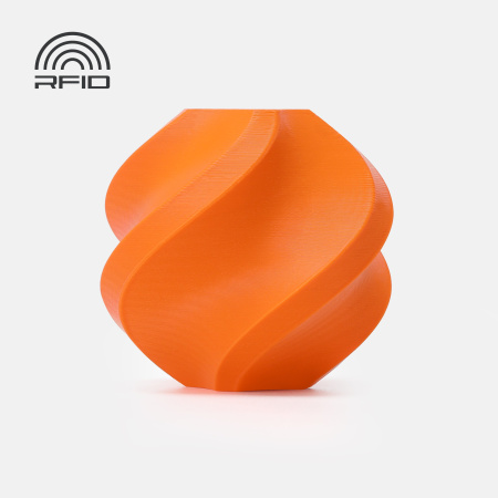 Филамент Bambu Lab PETG HF 1кг, RFID (с катушкой) Orange (33300)