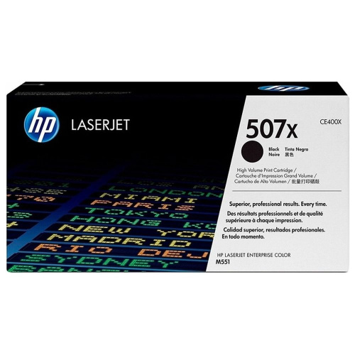 Картридж HP CE400X (507X) черный
