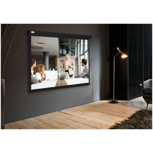 Экран Cactus 299x168см Wallscreen, 135", 16:9 настенно-потолочный, рулонный черный CS-PSW-168X299-BK