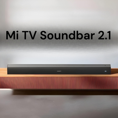 Саундбар Xiaomi Mi TV Soundbar 2.1 (SNS4MB-21), черный, CN версия