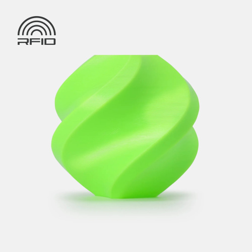 Филамент Bambu Lab TPU for AMS 1кг, RFID (с катушкой) Neon Green (53500)