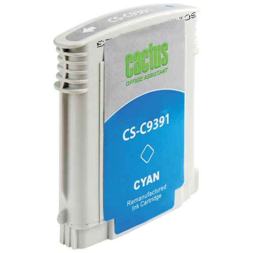 Картридж Cactus C9391A (CS-C9391) 88XL голубой для HP