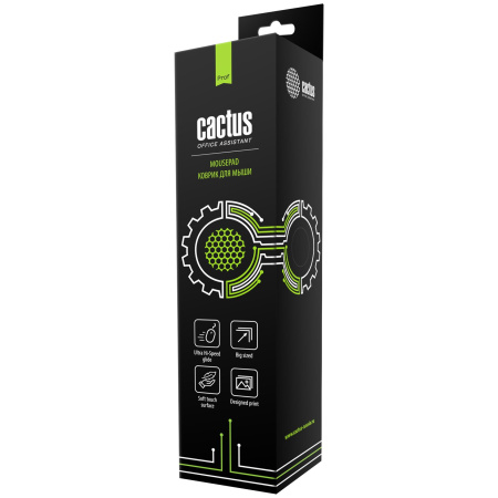 Коврик для мыши Cactus Plasma 400x300x3мм (CS-MP-PRO02XL)