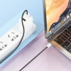 Кабель Hoco X104 Type-C - Type-C, 3A 1м, 60W белый