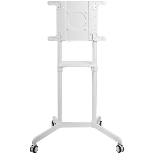 Стойка для телевизора напольная Cactus 37"-70", на колесах, до 70кг, белая, CS-ST1146WT