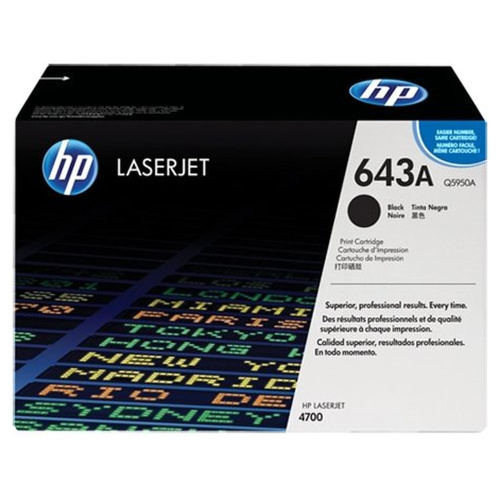 Картридж HP Q5950A (643A) черный