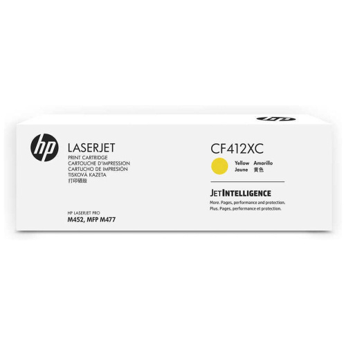 Картридж HP CF412XC (410X) желтый