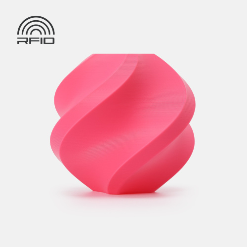 Филамент Bambu Lab PLA Basic 1кг, RFID (с катушкой) Hot Pink (10204)