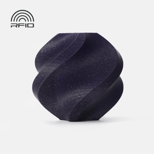 Филамент Bambu Lab PLA Sparkle 1кг, RFID (с катушкой) Royal Purple Sparkle (13700)
