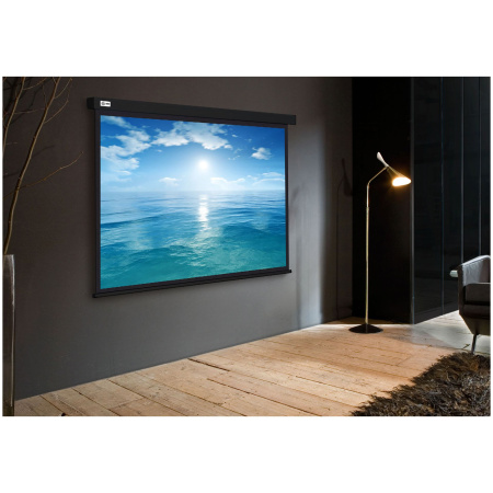 Экран Cactus 186x104.4см Wallscreen, 84", 16:9 настенно-потолочный, рулонн, черный CS-PSW-104X186-BK