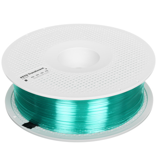 Филамент Bambu Lab PETG Translucent 1кг, RFID (с катушкой) Teal (32501)