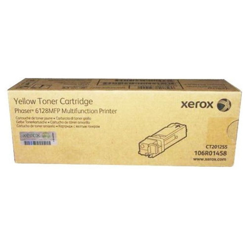 Картридж Xerox 106R01458 желтый